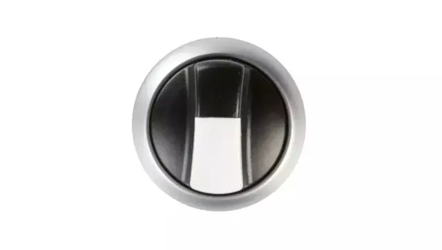 M22-WK Changeover switch, RMQ-Titan, With thumb-grip, momentary, 2 positions, Bezel: titanium