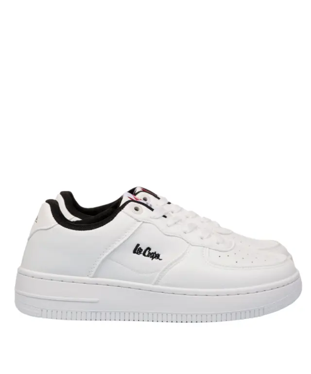 Lee Cooper - Ανδρικά Sneakers Oxford LCM628705-WHITE Λευκό/Μπλε