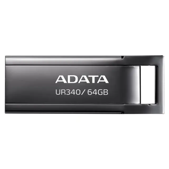 Adata UR340 USB flash drive 64 GB USB Type-A 3.2 Gen 2 (3.1 Gen 2) Black (AROY-UR340-64GBK) (ADAAROY-UR340-64GBK)
