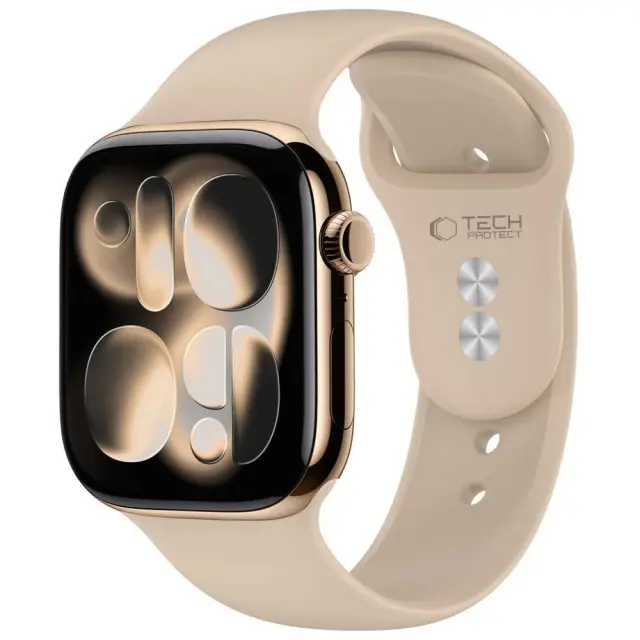 Tech-protect Silicone Apple Watch 8 / 9 / 10 / 11 / 12 / Se / Ultra (44 / 45 / 46 / 49 Mm) Walnut 3