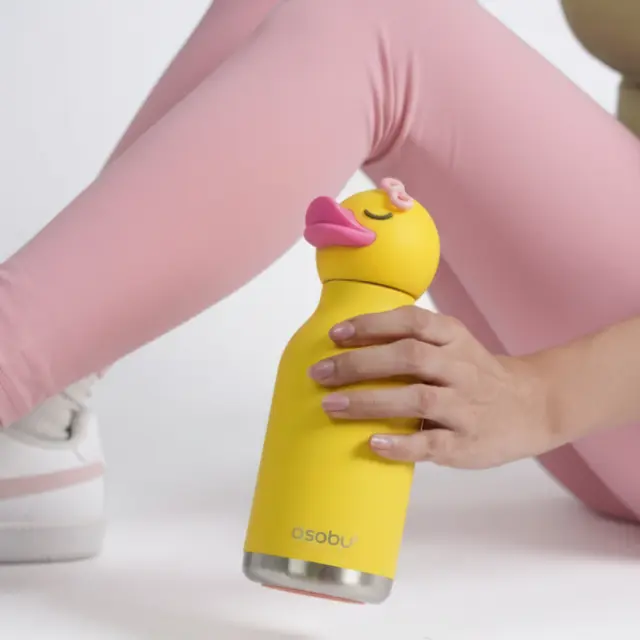 ASOBU Παγούρι Ανοξείδωτο Bestie - Ducky 460 ml 3