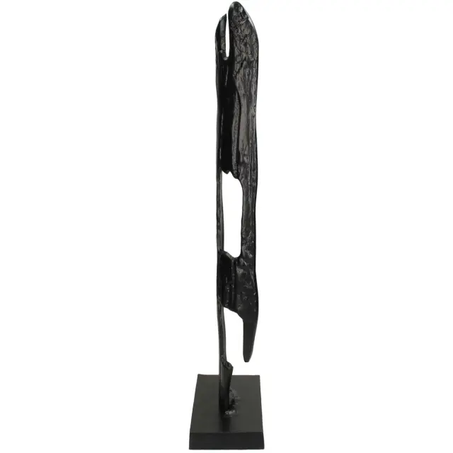 Διακοσμητικό Μαύρο Αλουμίνιο 15x12x53cm 2