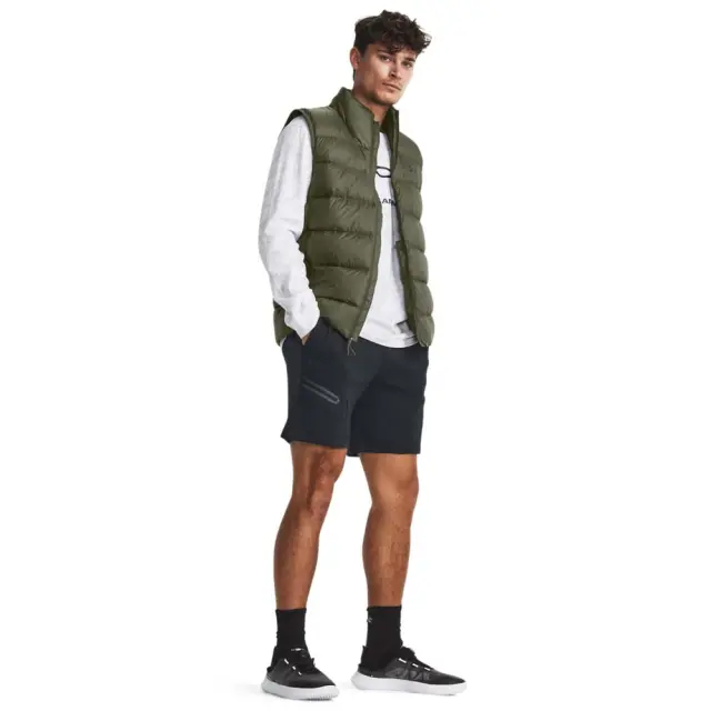 Under Armour Men's Unstoppable Fleece Shorts Μαύρο 1379809-001 (Under Armour) 3