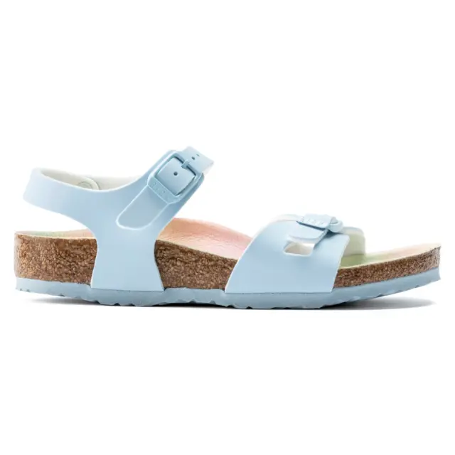 Birkenstock Πέδιλα Γυναικείο Birko-Flor(ανθεκτικό υλικό της Birkenstock-επιτρέπει την επαφή με το νερό) Μπλέ BIR/RIO 1022163 L/BLUE