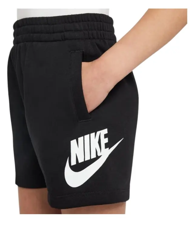 Nike - Αθλητικό Παιδικό Σορτς Club French Terry 86L100-023 Μαύρο 2
