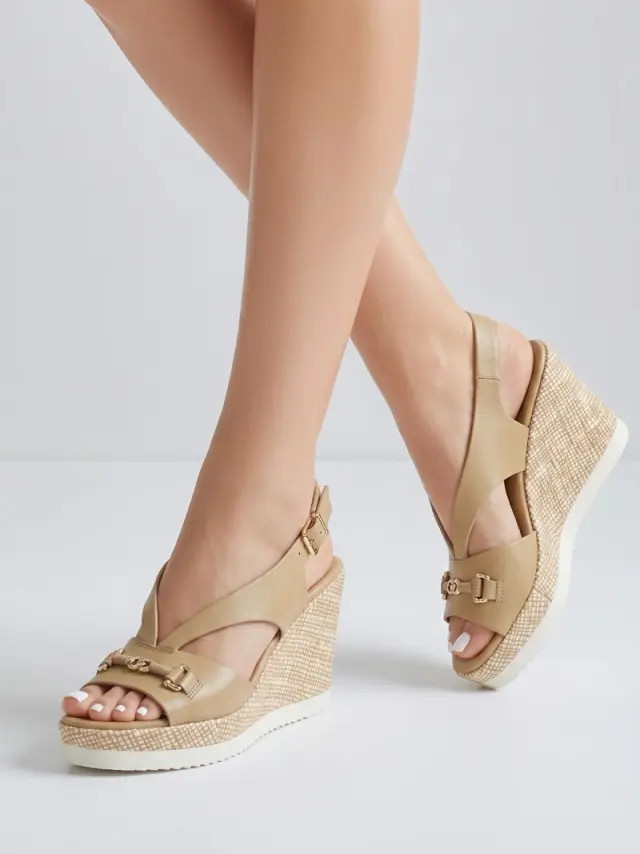 Comodissima Πέδιλα Γυναικείο δέρμα Μπεζ REP/52254 BEIGE 2