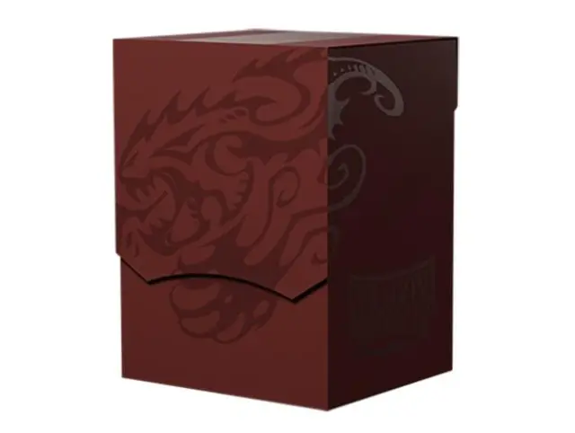 Dragon Shield Deck Shell Box – Blood Red