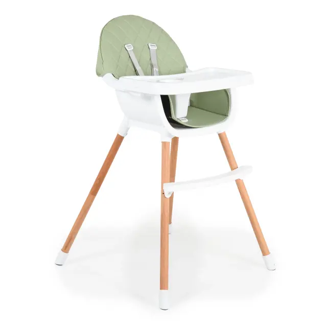 Cangaroo Ξύλινη Καρέκλα Φαγητού Gelato Mint 3801005151684