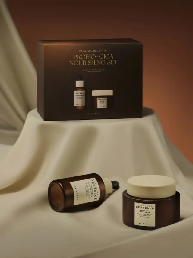 Skin1004 Madagascar Centella Probio-Cica Nourishing Set - Σετ Περιποίησης Εντατικής Θρέψης και Ενυδάτωσης 2