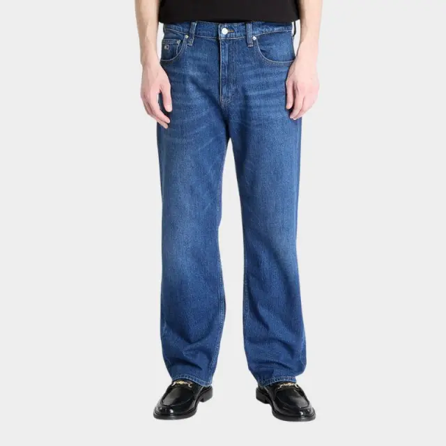 Παντελόνι Tommy Hilfiger DM0DM21021_1BK Μπλε - W28 L32