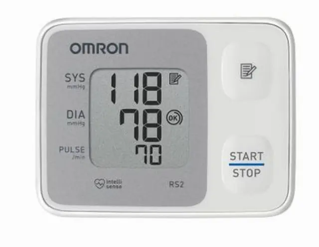 Omron RS2 Ψηφιακό Πιεσόμετρο Καρπού με Ανίχνευση Αρρυθμίας HEM-6161-E, 1τμχ 2