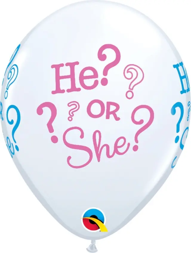 Μπαλόνια Λάτεξ 11 Gender Reveal He or She ? / 25 τεμ