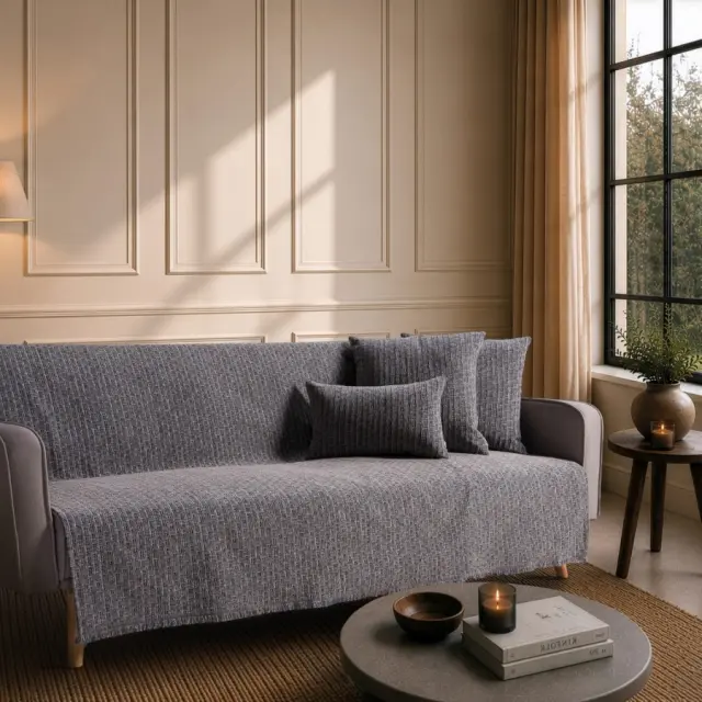 Ριχτάρι Joliet 04 Royal Blue TEORAN Τετραθέσιο 180x350cm 3