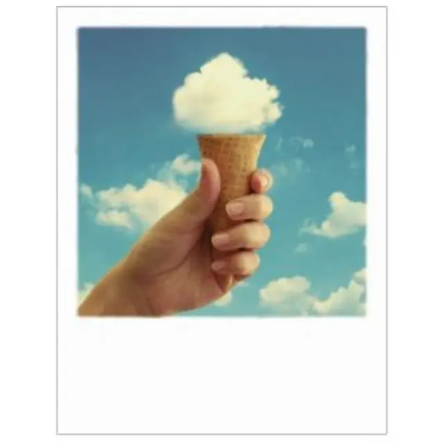 Ευχετήρια Κάρτα σε στυλ Καρτ Ποστάλ: Cloud Ice Cream
