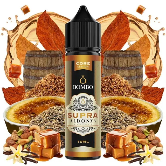 Bombo Platinum Tobaccos Supra Aldonza Core Edition 10ml/60ml 60ml Ημικαπνικά