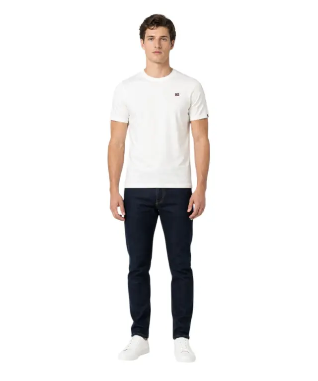 Norway Nautical School - Ανδρικό T-shirt Κοντομάνικο 836016-WHITE Λευκό