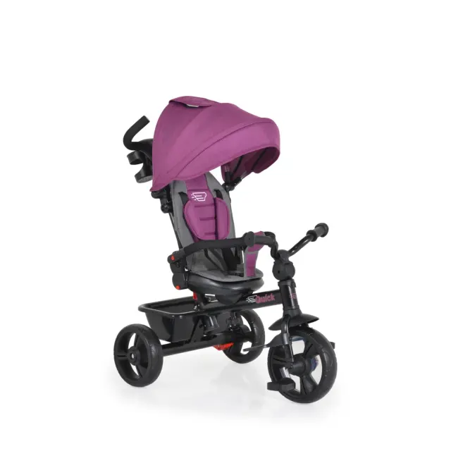 BYOX - Tricycle Quick with adjust. backrest purple - 3800146231163