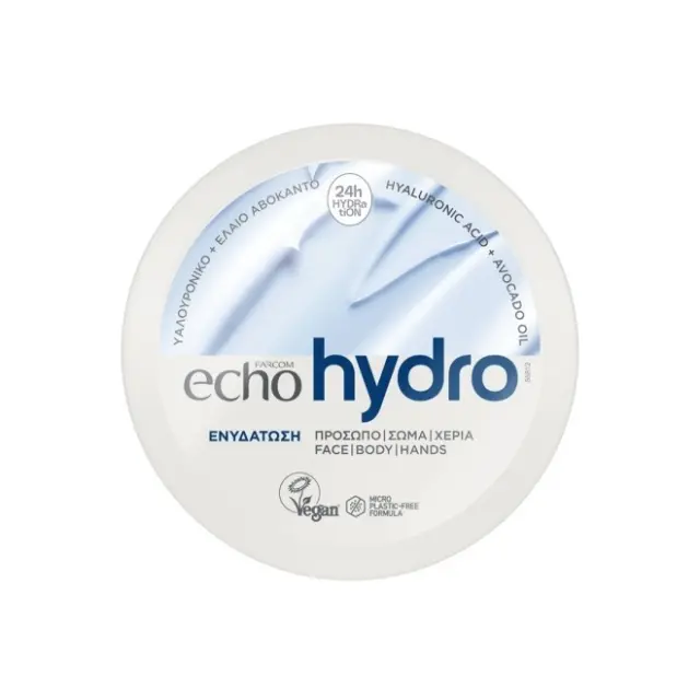 Farcom Echo Hydro Κρεμα Για Προσωπο, Σωμα & Χερια 200ML