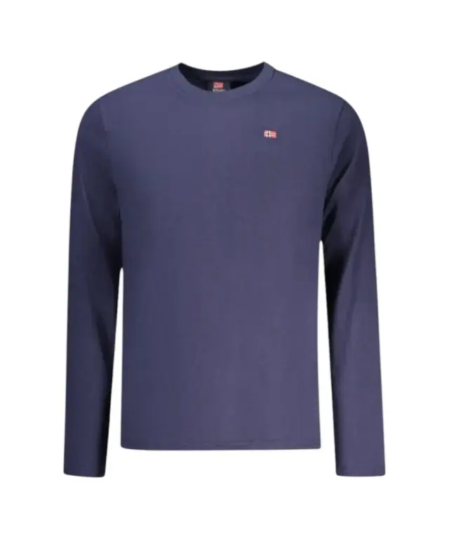 Norway Nautical School - Ανδρικό T-shirt Μακρυμάνικο 856072-NAVY Μπλε Ναυτικό