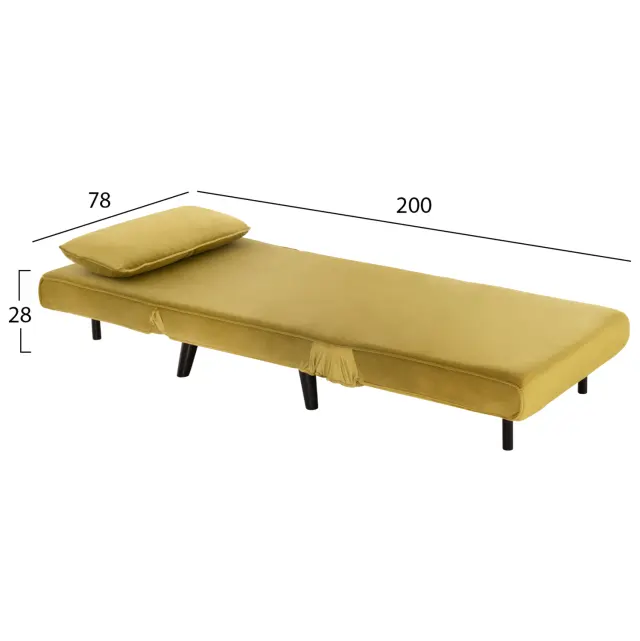 ΠΟΛΥΘΡΟΝΑ ΚΡΕΒΑΤΙ FB98425.23 ΒΕΛΟΥΔΟ ΛΑΔΙ 78x88x78Υεκ. 3