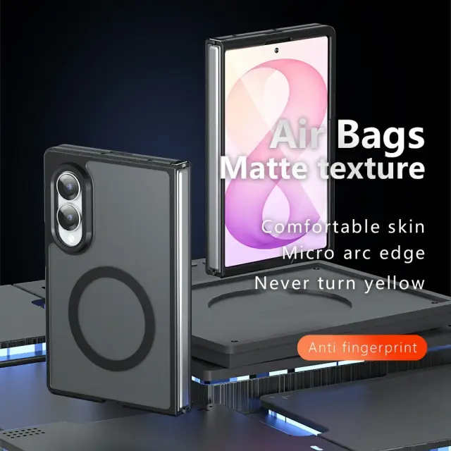 Techsuit® PureFrost MagSafe για Samsung Galaxy Z Fold 8 -Frosted Black 3