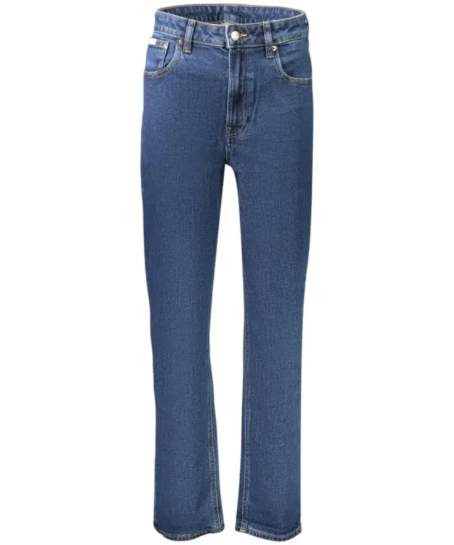 Calvin Klein - Γυναικείο Παντελόνι Jean Ck Mom Fit LV047F492G-E5D Μπλε