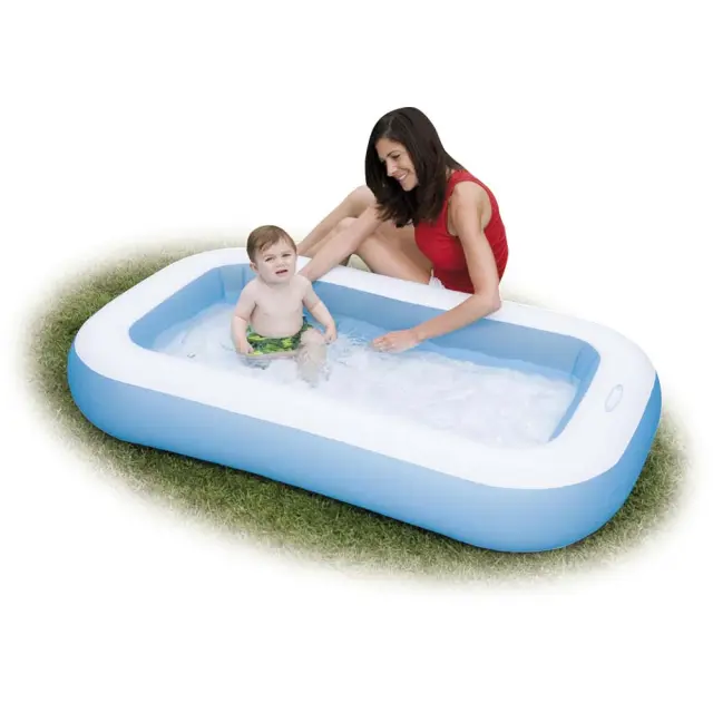 Intex Restangular Pool Ορθογώνια Πισίνα Ειδική Για Βεράντες & Ταράτσες - Μαλακή Βάση 166x100x28εκ. - 2+Χρ.