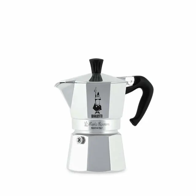 Bialetti Moka Express Moka pot 0.2 L Aluminium - Black