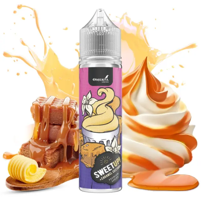 Caramel Custard 15ml (60ml) - Sweet Up by Omerta