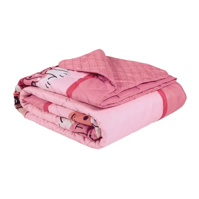 Κουβερλί 160x220 Μονό Das Home 4938 Pink 100% Microfiber 3