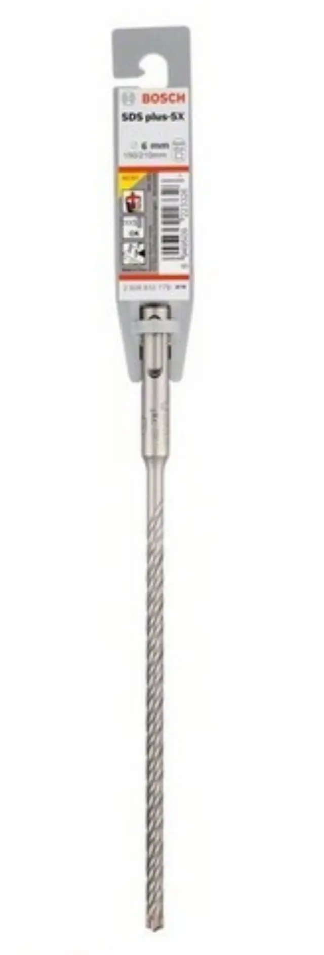 Τρυπάνι Τετράκοπο Bosch SDS Plus 6x150x210mm 2