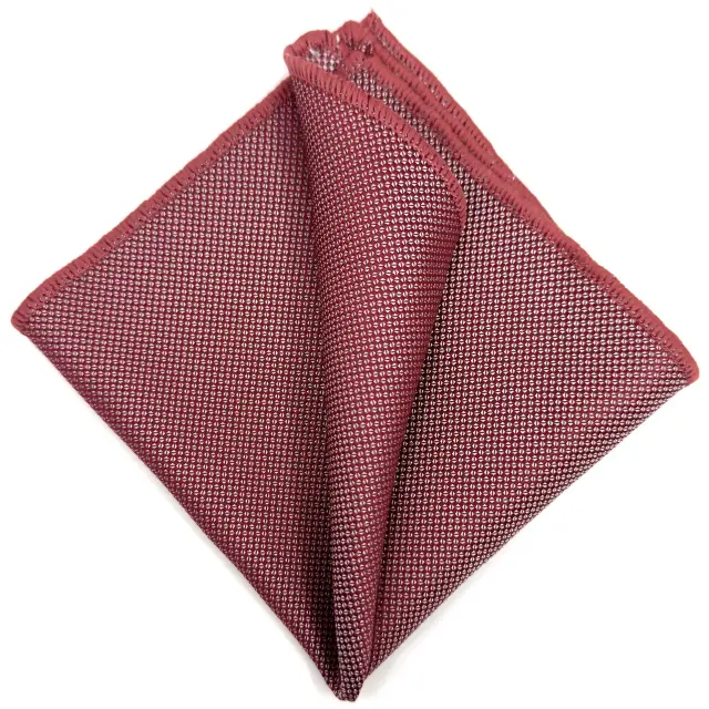Μπορντό Μαντήλι Ύφασμα Oxford 25*25 CM