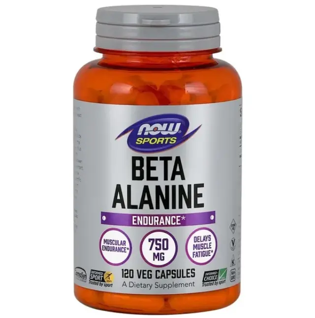 Now Foods Beta Alanine 750mg 120 vcaps (733739020086)