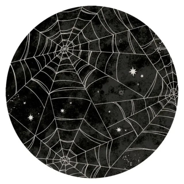 Πιάτα Χάρτινα 23εκ Spider Web / 8 τεμ