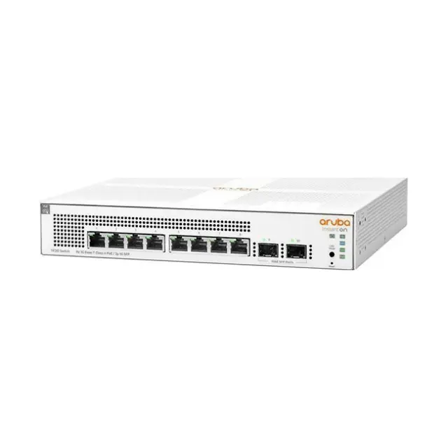 Aruba Instant On 1930 Managed L2 PoE+ Switch με 8 Θύρες Gigabit (1Gbps) Ethernet και 2 SFP Θύρες 2