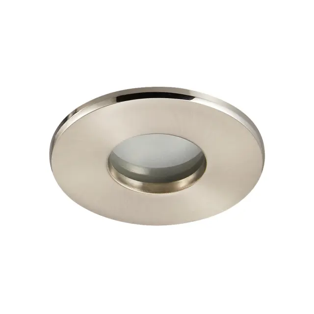 Primo 03034/MC Σποτ στρογγυλό σταθερό με γυαλί ματ IP65 ø8.4cm νίκελ ματ Nickel 2