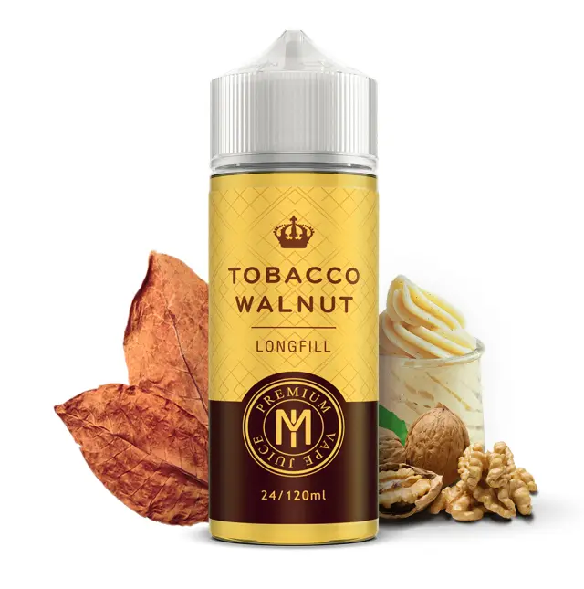 Tobacco Walnut Cream 24ml (120ml) - M.I.Juice Flavorshots
