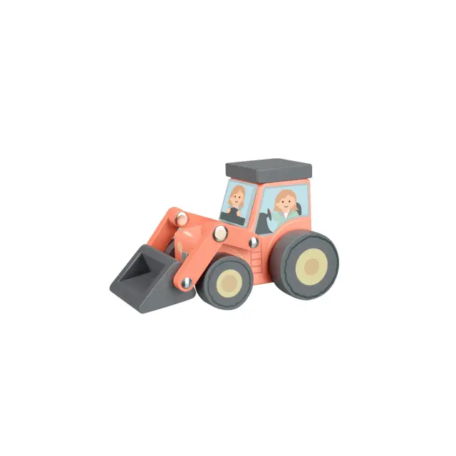 Ξύλινο Τρακτέρ με Φορτωτή Farmyard (FSC®)