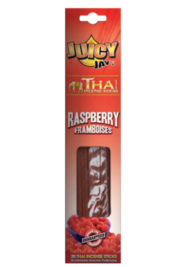 Juicy Jays Thai Incense Sticks Αρωματικά - Raspberry (Βατόμουρο) 20 τεμ.