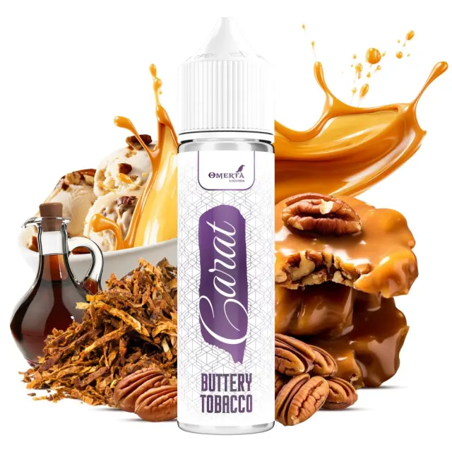 Buttery Tobacco 10ml (60ml) - Carat by Omerta