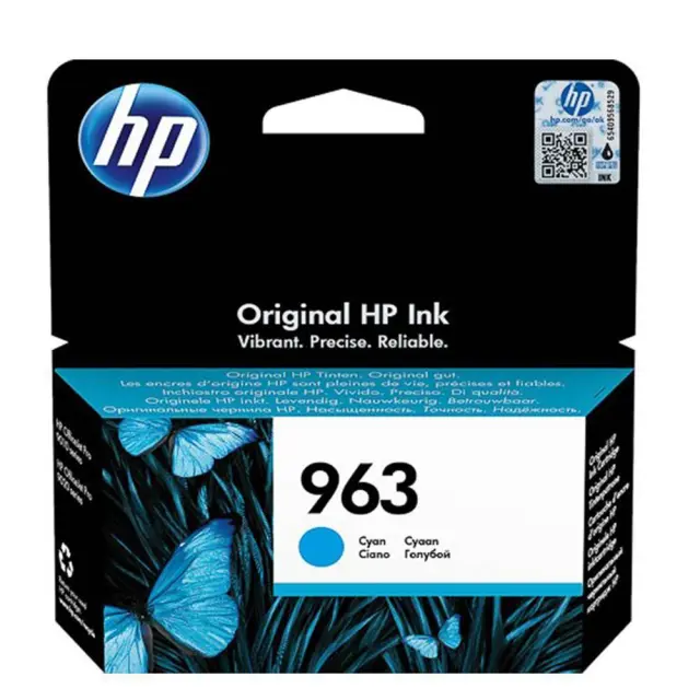 HP Μελάνι Inkjet No.963 Cyan (3JA23AE) (HP3JA23AE) HEWLETT PACKARD