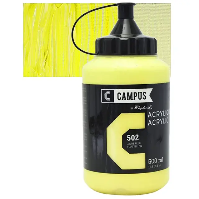 Ακρυλικό Raphael Campus - 502 Fluo Yellow - 500ml