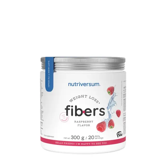 Nutriversum Weight Loss Fibers raspberry, 300-g