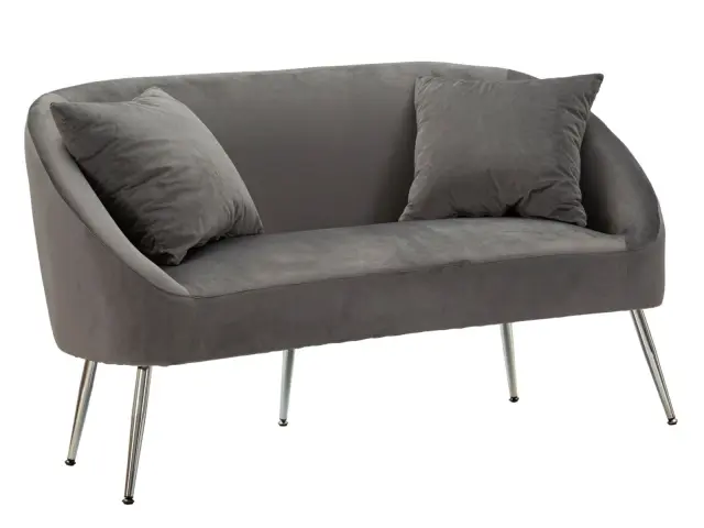 Διθέσιος Καναπές με Μαξιλάρια SILVERY