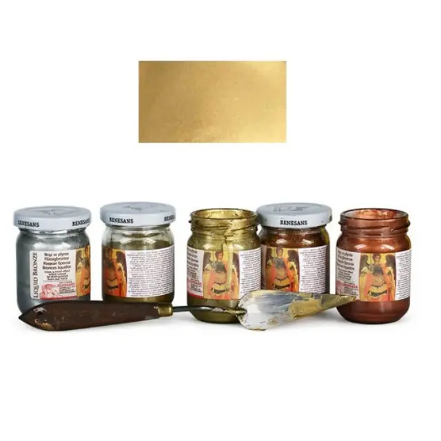 Φύλλο χρυσού Yγρό Renesans Liquid metal 100ml - Bronze