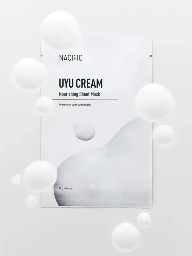 Nacific Uyu Cream Nourishing Sheet Mask Mάσκα βαθιάς ενυδάτωσης 2