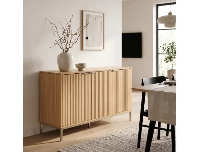 Μπουφές Tasso 5five με διαστάσεις 120x40x76cm - Απόχρωση Ξύλου 193618