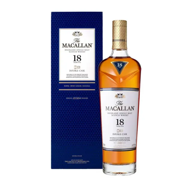 THE MACALLAN 18 Y.O. DOUBLE CASK 700ML