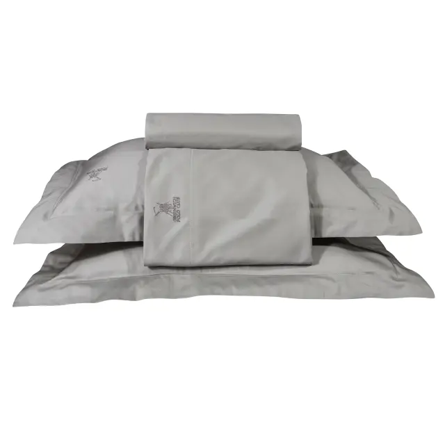 Σετ Σεντόνια 250x270 King Size Classic Greenwich Polo Club 2179 Silver Χωρίς Λάστιχο100% Βαμβακοσατέν 3