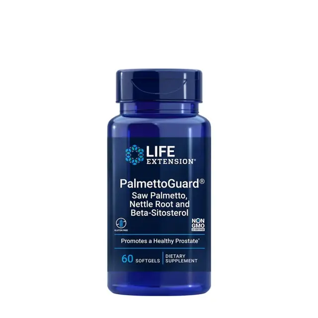 Life Extension PalmettoGuard Saw Palmetto, Nettle Root and Beta-Sitosterol